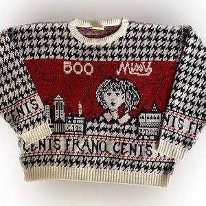 VTG 80s crop sweater